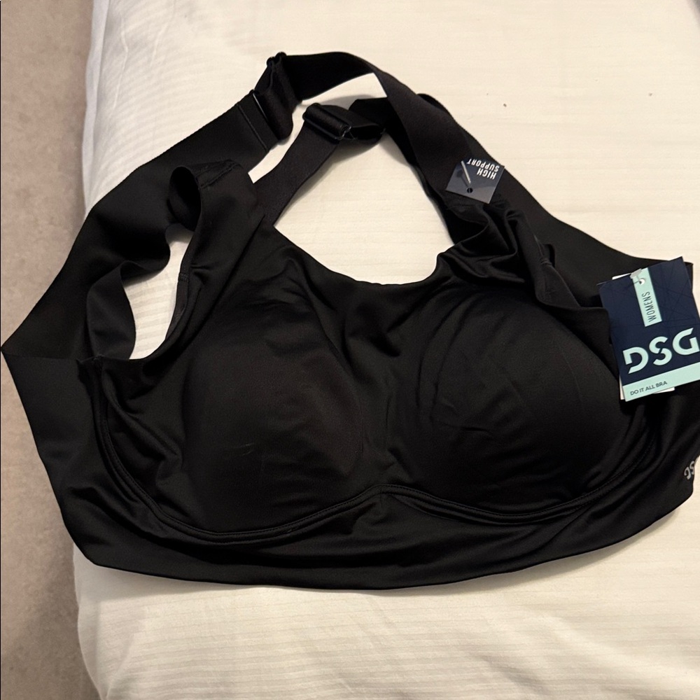 DSG Women's Classic Black Sports Bra